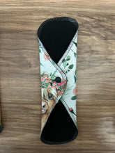 Load image into Gallery viewer, 10 In. Pad, Bali Bamboo Topper, Sustainable Period Pad, Winged Pad, Cloth Period Pad, Organic Cotton Pad, Bamboo Pad, Reusable Panty Liner