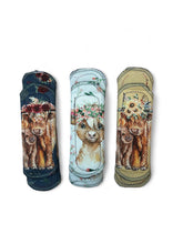 Load image into Gallery viewer, 8 inch heavy absorbency reusable pads, Variety Pack, sanitary napkins, reusable pads,