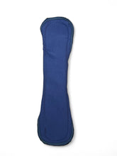 Load image into Gallery viewer, 14-Inch Reusable Overnight Pad - Bamboo, moderate Eco-Friendly Sanitary Napkin with Wraparound Wings for Heavy Flow - Very Peri Color