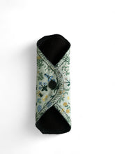 Load image into Gallery viewer, Reusable Cloth Pad (Liner) Light Absorbency - 6 inch, snap closure, cloth pads, blue meadow