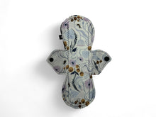 Load image into Gallery viewer, 11 Inch Reusable Cotton Pad: Heavy Absorbency, Busy Bees Print