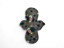 Load image into Gallery viewer, 10 inch heavy or moderate absorbency reusable cotton pads, sanitary napkins, reusable pads, boho floral