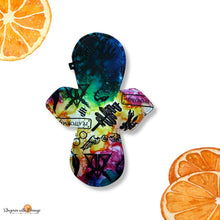 Load image into Gallery viewer, 10 inch heavy or moderate absorbency reusable cotton pads, sanitary napkins, reusable pads, washable cotton pads, leakproof, platform 9