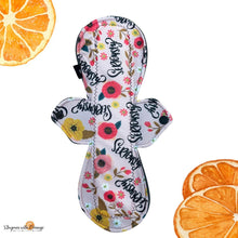 Load image into Gallery viewer, 12 inch heavy absorbency reusable pique performance pads, sanitary napkins, reusable pads, washable cotton pads, leakproof, seriously