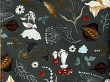 Load image into Gallery viewer, Reusable Pad Bag, Cloth Pad Wrapper, Cloth Pad Wet Bag, Waterproof Pad Bag, Sanitary Pad Bag, Waterproof Pouch, Pad Pouch,mushroom field