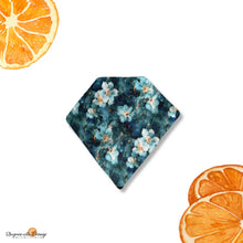 Load image into Gallery viewer, 5 Inch thong liner, Eco-Friendly Reusable Cloth Liner – Light Absorbency - Cotton Topper - Sustainable for moderate flow- teal floral