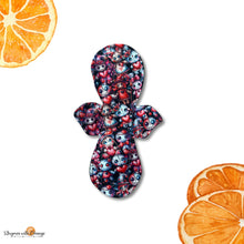 Load image into Gallery viewer, 14 Inch Reusable Cloth Pad: Cotton Topper, Bamboo Core, Moderate Absorbency