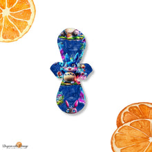 Load image into Gallery viewer, 10 inch heavy Reusable Cloth Pads with, Cotton Topper, and Water-Resistant - Comfortable and Sustainable Sanitary Napkins, Japanese