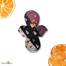 Load image into Gallery viewer, 10 Inch Reusable Cloth Pad: Cotton Topper, Bamboo Core, Moderate Absorbency, One of a kind scrappy