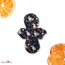 Load image into Gallery viewer, 8 Inch Reusable Cloth Pad: Moderate Absorbency, rabbits