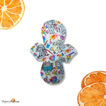 Load image into Gallery viewer, 8 Inch Reusable Cloth Pad: Moderate Absorbency, elephant