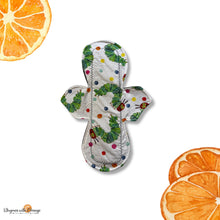 Load image into Gallery viewer, 8 Inch Reusable Cloth Pad: Moderate Absorbency, Caterpillar
