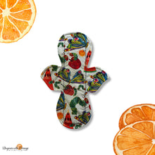 Load image into Gallery viewer, 11 Inch Reusable Cloth Pad: Moderate Absorbency, Caterpillar and watermelon