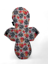 Load image into Gallery viewer, 10 inch  heavy absorbency reusable pads, sanitary napkins, reusable pads, sweary, f*** all the way off, pique performance
