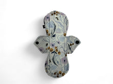 Load image into Gallery viewer, 10 Inch Reusable Cotton Pad: Heavy Absorbency, Busy Bees Print
