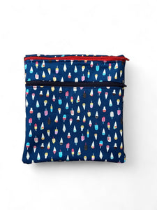 Leak-Proof Reusable Waterproof Wet Bag with Zipper Closure - Ideal for Cloth Pads - Eco-Friendly and Versatile Waterproof Pouch