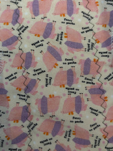 14 Inch Cotton Heavy Absorbency Reusable Pads - Bamboo Core, Water-Resistant Fleece Bottom, Eco-Friendly Reusable Pads, Flare, fancy pants