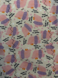 14 Inch Cotton Heavy Absorbency Reusable Pads - Bamboo Core, Water-Resistant Fleece Bottom, Eco-Friendly Reusable Pads, Flare, fancy pants