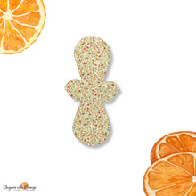Load image into Gallery viewer, 11 inch heavy absorbency reusable cotton pads, sanitary napkins, reusable pads, washable cotton pads, leakproof periods, tiny floral
