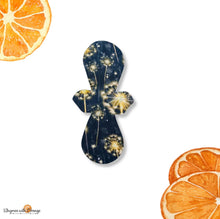 Load image into Gallery viewer, 8 Inch Reusable Cotton Pad: Heavy Absorbency, Dandelion Print
