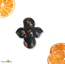 Load image into Gallery viewer, 8 inch moderate liner absorbency reusable cotton pads, sanitary napkins, reusable pads, neon animals, teenager gift, women’s gift
