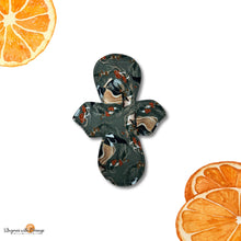 Load image into Gallery viewer, 8 Inch Reusable Cloth Pad: Cotton Topper, Bamboo Core, Moderate Absorbency, Badger
