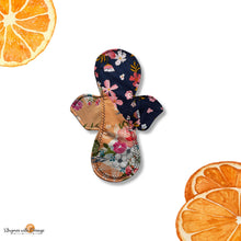 Load image into Gallery viewer, 10 Inch Reusable Cloth Pad: Cotton Topper, Bamboo Core, Heavy Absorbency, One of a kind scrappy 4

