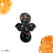 Load image into Gallery viewer, 11 Inch Reusable Cloth Pad: Heavy Absorbency, field mushrooms
