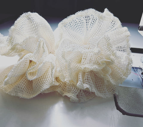 Organic Cotton Shower Pouf